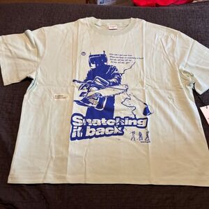 STUDENTS Golf Graphic Print T Shirt XL Snatching It Back Tee